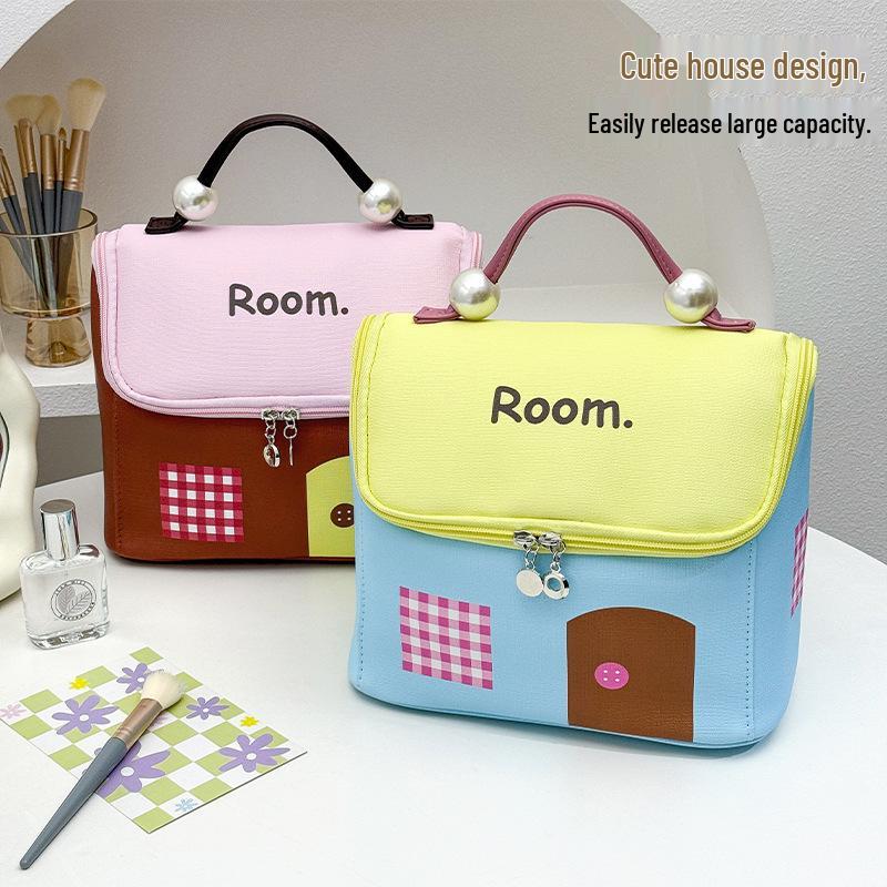 Dopamine House Women's Large Waterproof Makeup & Skincare Travel Bag