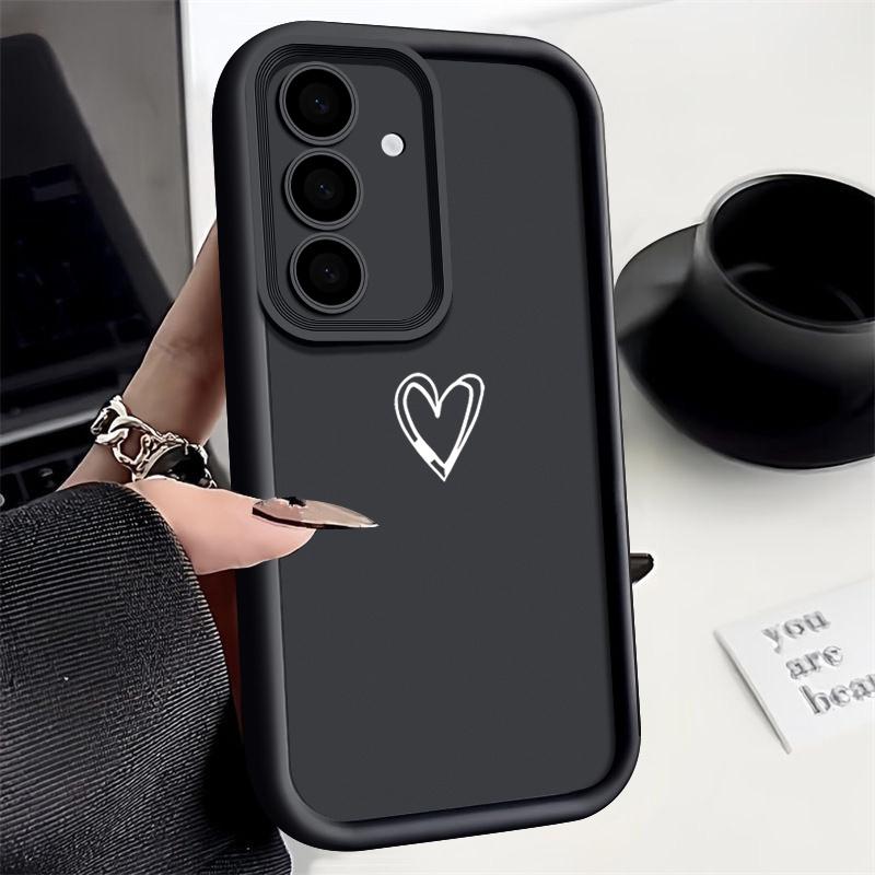 Minimalism Love TPU Case For Samsung Galaxy M34 M31 M51 M30S M23 M36 M16 M20 M15 M36 S23 S22 S20 S21 Plus Ultra FE Phone Cover