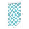 Wallpaper Casual Checkerboard Celadon for Living Room and Bedroom 50x1000