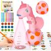 KETIEE Unicorn Drawing Projector Toys for Ages 5-7: Tracing and Drawing Projector for Kids with Cute Unicorn Look, Smart Art Sketcher Projector with