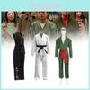 Kung Fu Kid 2 Legendární chlapec Karate kostým s polyesterovou tkaninou pro cosplay a hraní rolí