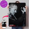 Poster di Chester Bennington Segni Metallici Stampati Retro D Appeso a Parete Personalizzato Regalo per Decorazione Casa Decorazione Estetica Stanza