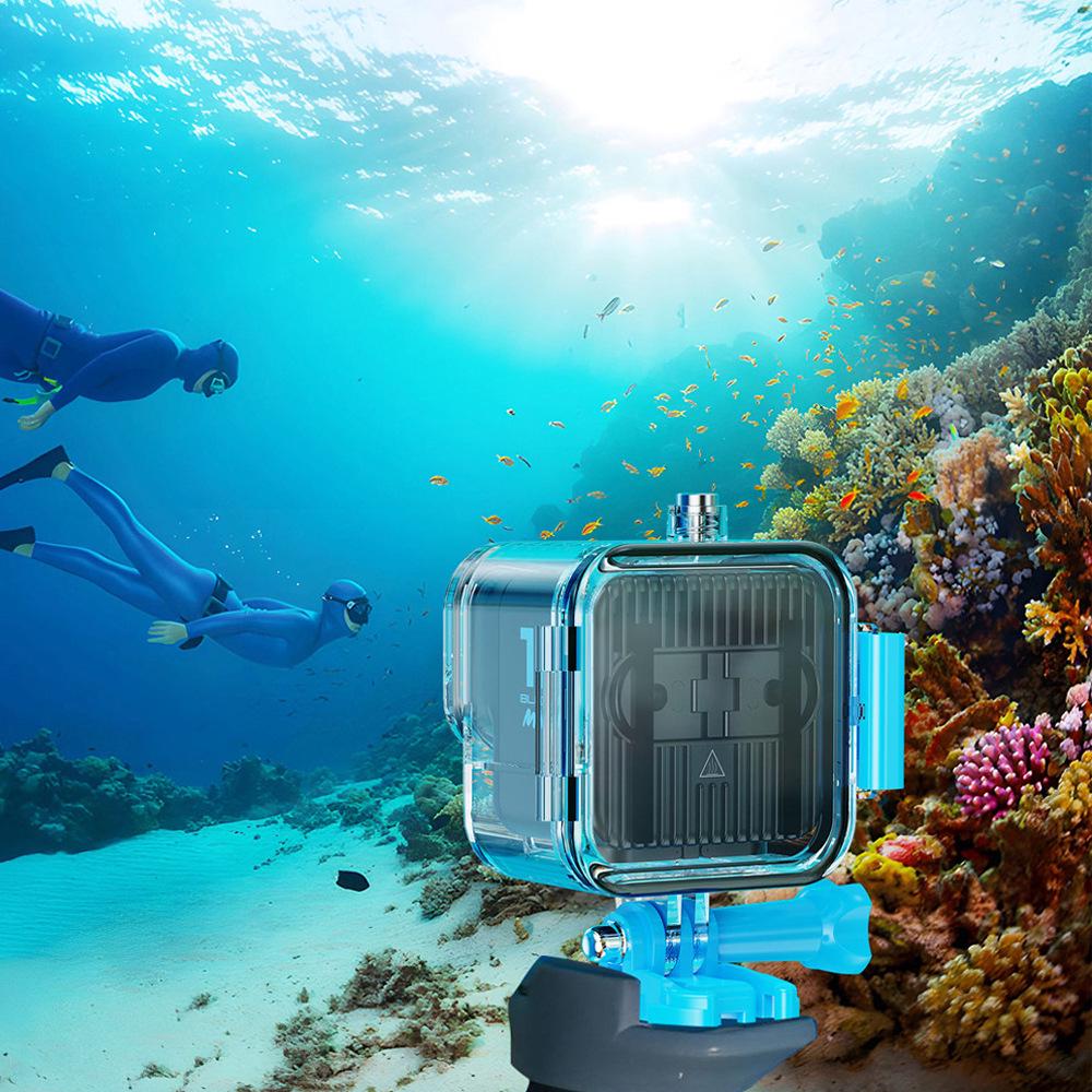 Custodia Protettiva Impermeabile per Immersioni per GoPro 11 Mini - Accessorio per Fotografia Subacquea
