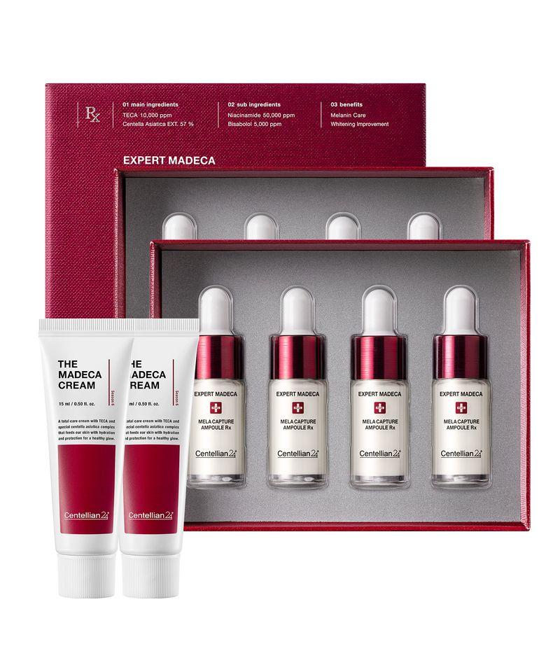 [SET] Madeca Melacapture Ampoule RX 2 Boxes (4 x 7ml) + The Madeca Cream 15ml 2 Pieces