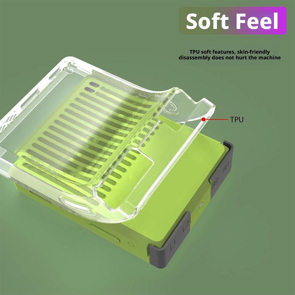 TPU Palm Case Protective Case For GKD Pixle 2 High Console Anti-drop Game Transparency Cover Pr C4J5