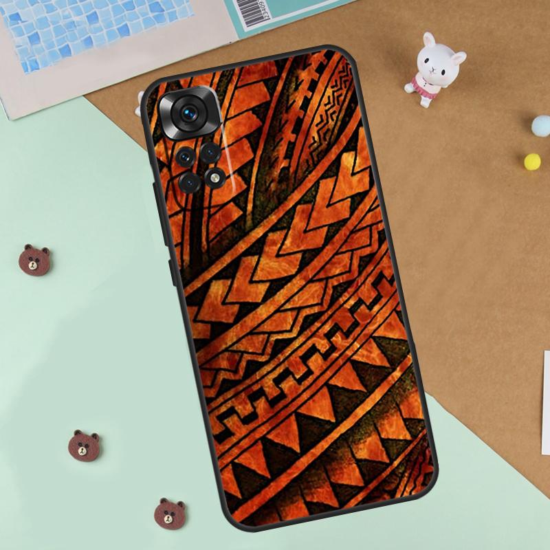 

Maori Polynesian Samoan Tribal Case For Xiaomi Redmi Note 13 12 11 9 10 14 Pro 10S 11S 12S Cover For Redmi 13C 10C 12C 14C Redmi Note 10 4G