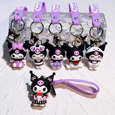 3D Doll Car Keychain