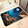 3D Visual Fish Print Floor Mat, Household Entrance Door Mat for The Hallway, Outdoor Durable and Stain-resistant Floor Mat, Foot Mat