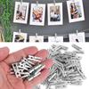 300pcs Mini Wooden Decoration Clips Pegs Clothespin for Photo Paper Scrapbooking Home Office