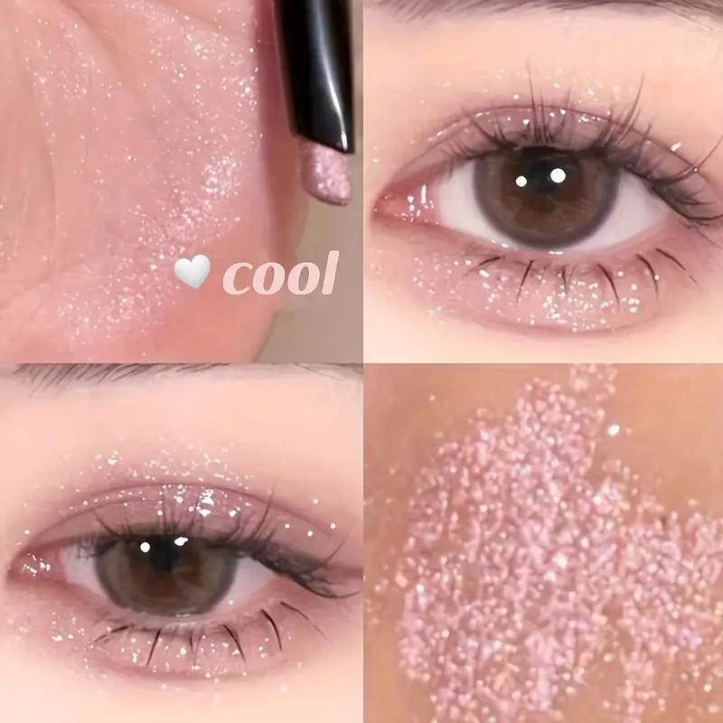 

Блискучий хайлайтер Прозорий блиск Rhinestone Флуоресцентна підводка Олівець Тіні для повік 05