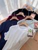 Women's Summer Loose-Fit Short Sleeve Round Neck T-Shirt - High Twist, Long-Staple Cotton, Wrinkle-Resistant.