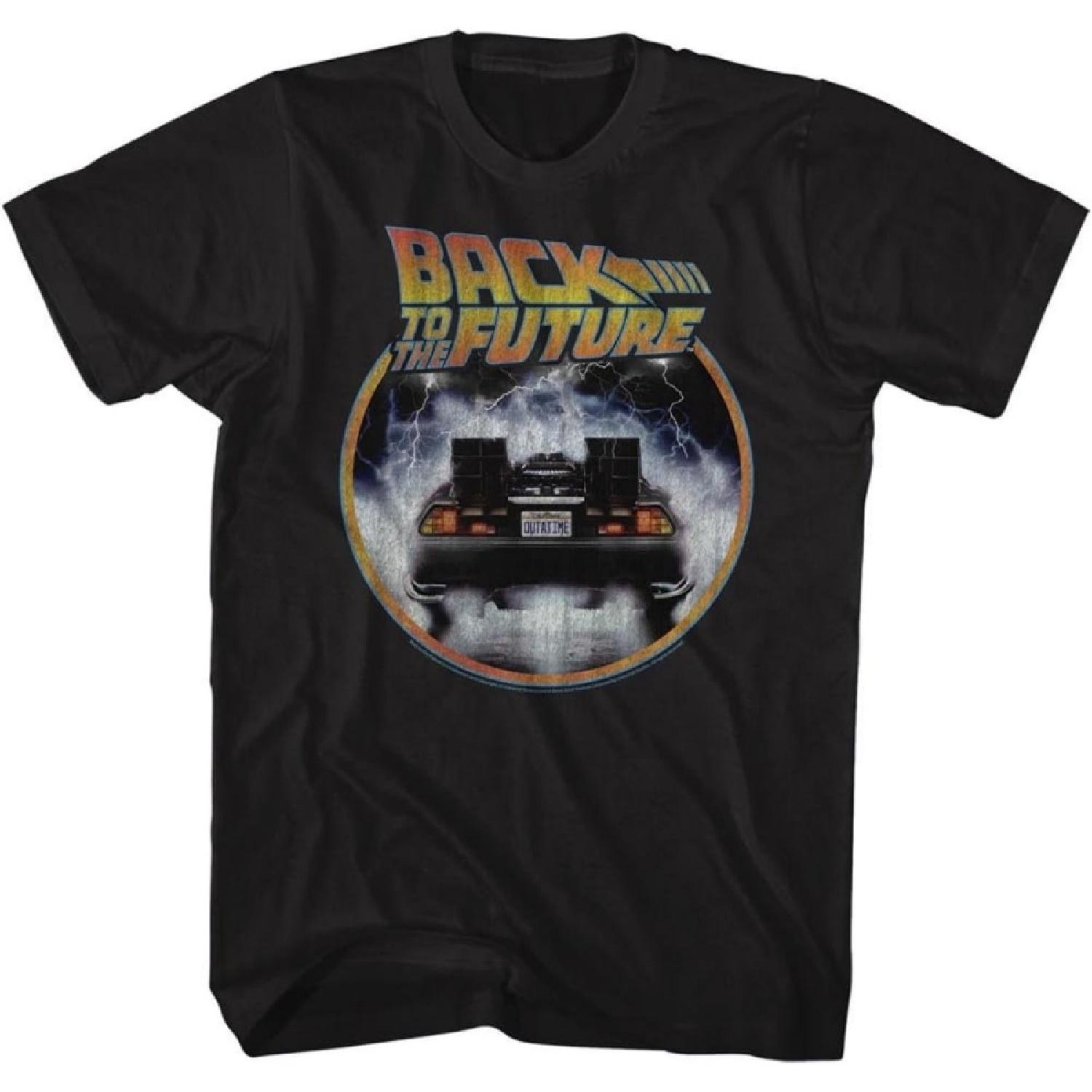 Back to the Future Mens Back to The Back T-Shirt S