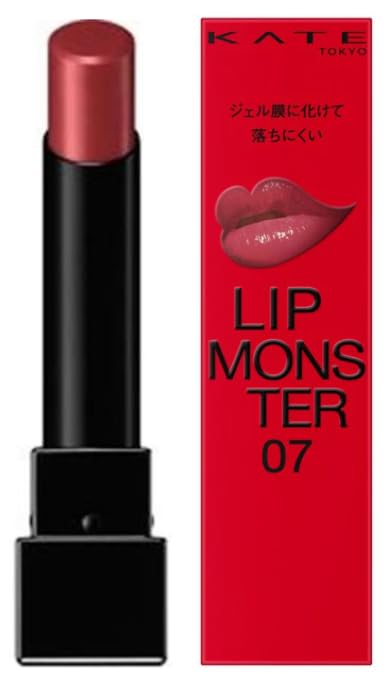 

Lip Monster 07 Last Boss dull rose red with a sexy 3g Lipstick (A classy, look)