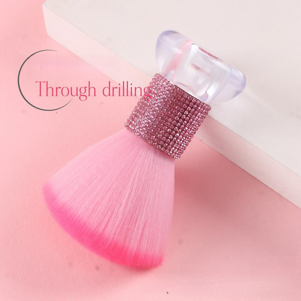 Diamond Mushroom Head Loose Powder Brush Makeup Brush Cleaning Brush Tool Blush Brush
