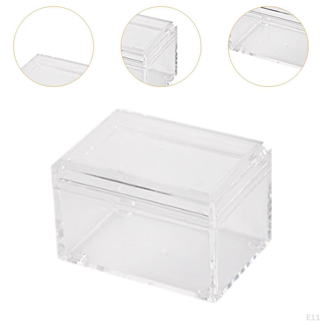 Acryl Zuckerpäckchenhalter Visitenkarten Krimskrams Sachets Teebeutel Schüssel Aufbewahrungsbehälter