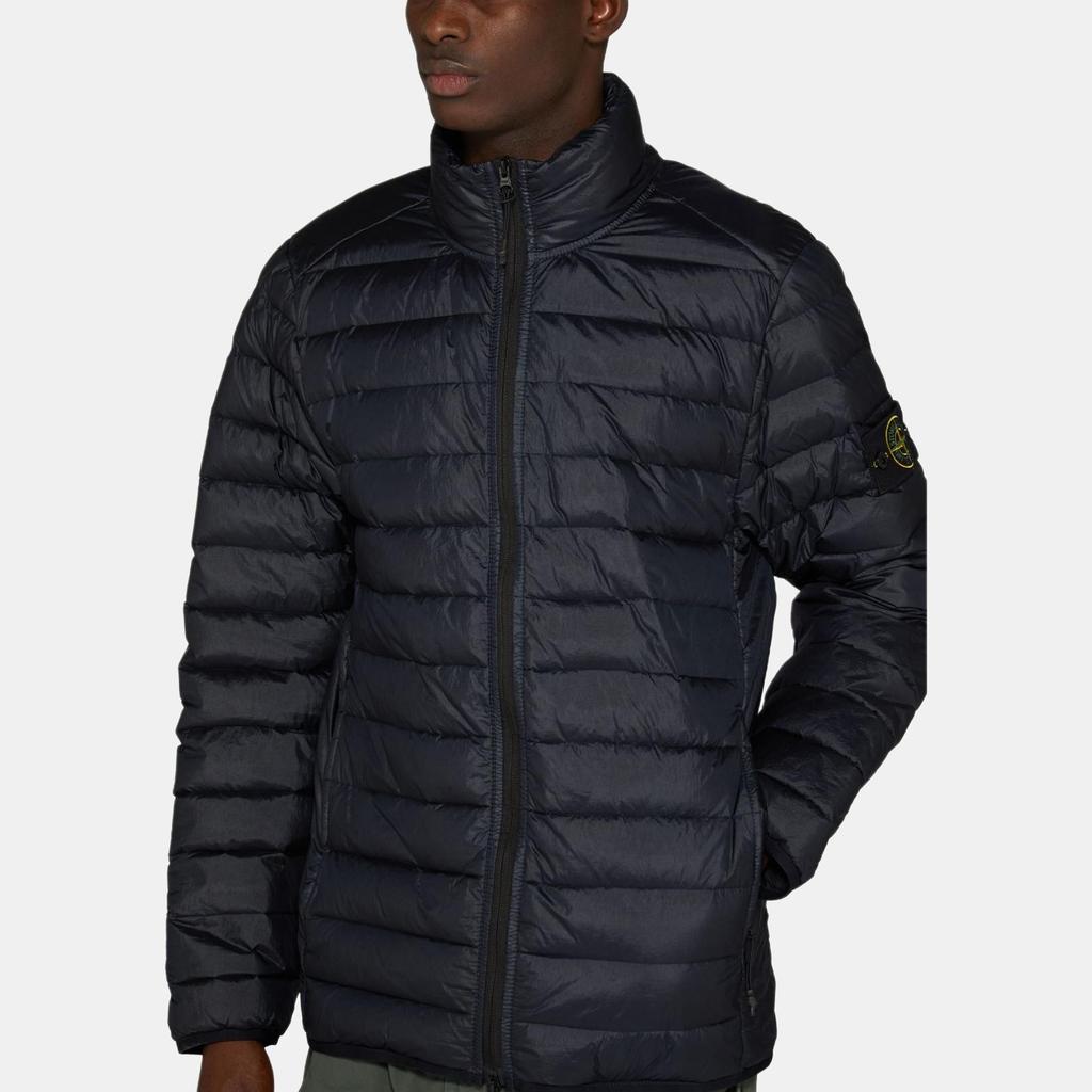 STONE ISLAND Logo Patch Zip-Up Jacket 811542924-A0020