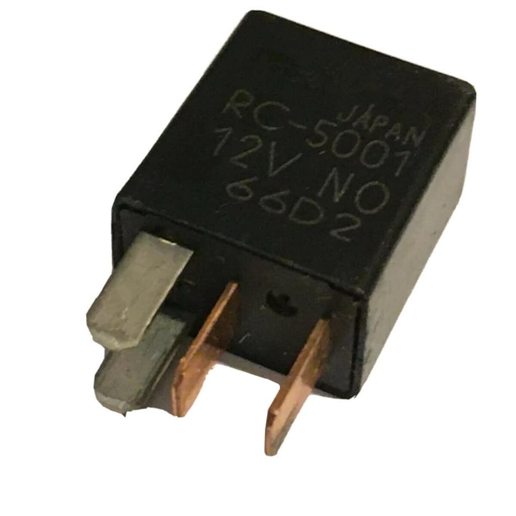 Set of 1PCS Replacement for Acura Subaru Honda 4-Pin 12VDC Multi Use Black Relay RC5001 RC-5001 39794-S04-003