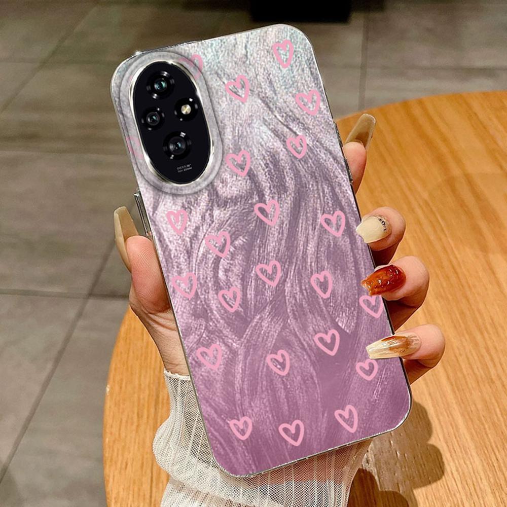 Gradient Colorful Pueple Butterfly For Huawei Honor 200 400 Lite X9a X9c X8a Magic5 Lite Cases Cover Phone Case Fundas Silicone Soft TPU Bumper