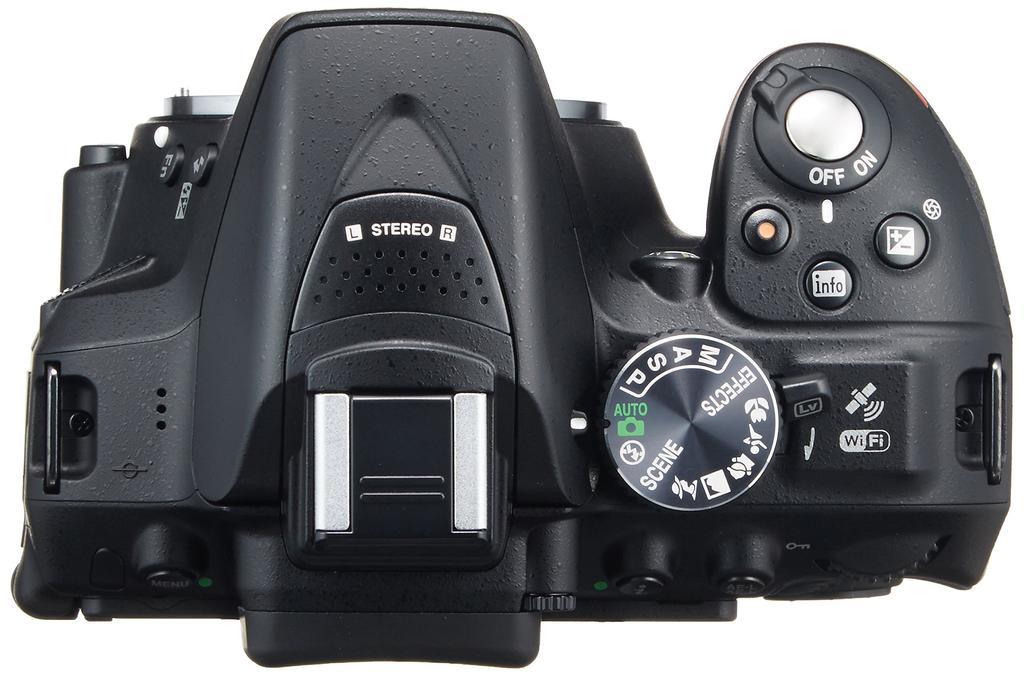 Digitální zrcadlovka Nikon D5300 D5300BK [Repasovaná] Fotoaparát, Černý, 24MP, 3,2palcový LCD,