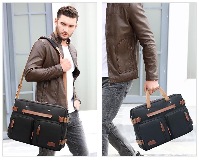 High-End Herren Multifunktions-Laptop-Rucksack - Große Kapazität für Business & Reise