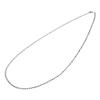 2mm wide silver ball white finish c0009 55cm [Cenote] chain, [Silver Accessory]