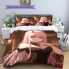 Darling In the Franxx Bedroom Ornament Anime Duvet Cover Set & Patterned Pillowcase Daily Use Bedding Fan Gift -xia11