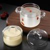 Jidu Glass Double Boiler Stew Pot
