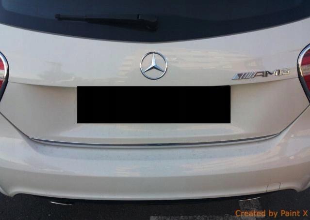 Mercedes A W176 - Listwa Chrom Chromowana Na Klape