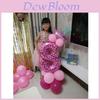 Elegant 32" Number Foil Balloon For Birthday Wedding And Party Decor Blue/pink