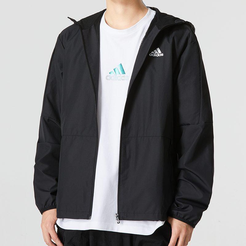 adidas Bundy Pánské Černé S Kapucí Střední Jiné HM2976