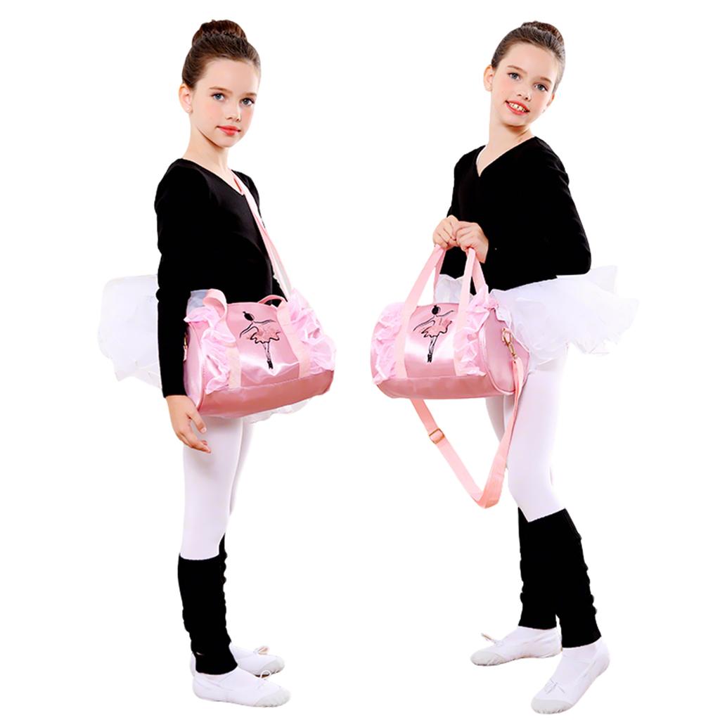 Ballet Dance Bags Girls Sports Dance Kids Backpack Baby Barrels Package Bag Costume Clothes Shoes Dress Handbag
