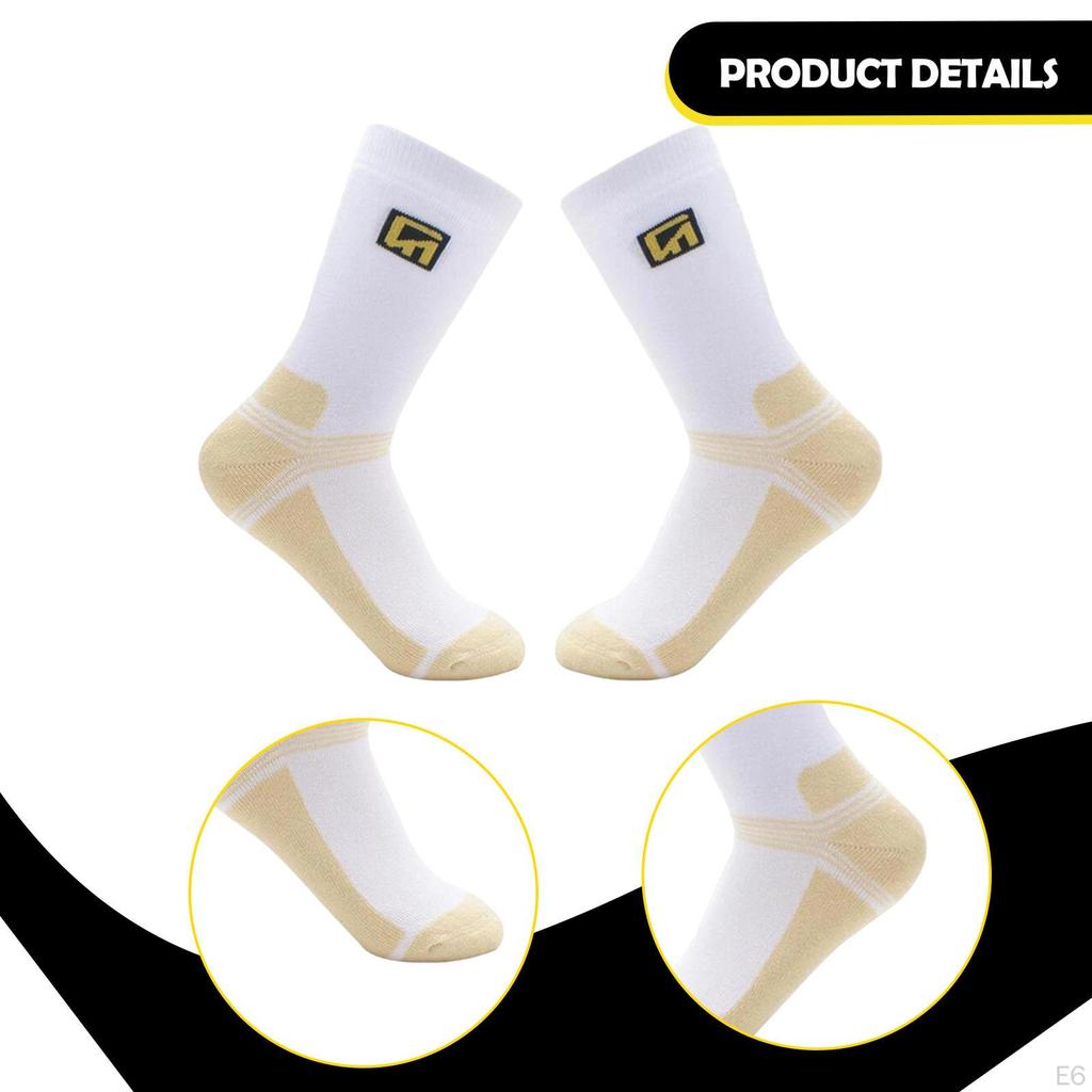 Figure Skating Socks Comfortable Breathable,for Ice Skates,for Children Ski Knee High Tights