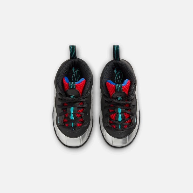 

Детские кроссовки Nike Little Posite One TD All-Star Silver Metallic-Silver Dusty-Cactus FJ3305-001 22