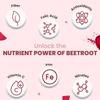 Neuherbs Natural Beetroot Powder For Skin Care Glowing Face Pack Hair Nourishment And Energy Booster Drink 100g Pack Of 1
