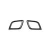 Carbon Fiber 2X Front Side Air Outlet Vent Cover Trim For Isuzu D-Max 2021 2022