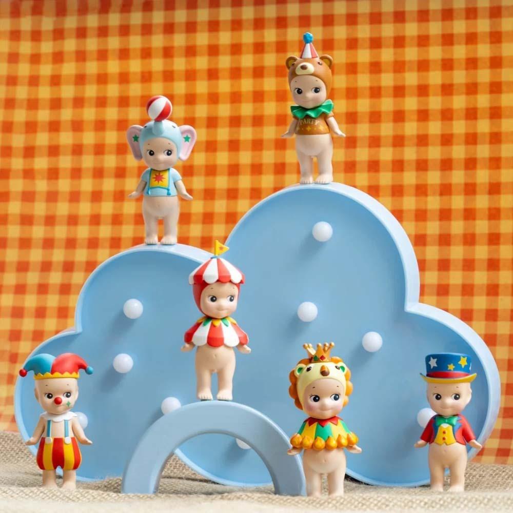 Sonny Angel Mini Figure  Blind Box Circus Series Doll Anime Figurine Girls Desktop Ornament Collection Birthday Christmas Gifts