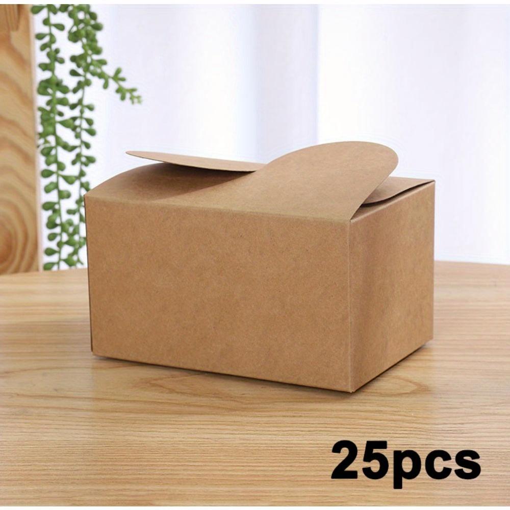 25pcs Gift Boxes Bridesmaid Proposal Boxes Cardboard Gift Box for Presents Wedding Graduation Holiday Birthday Craft Present Packaging Treat Boxes