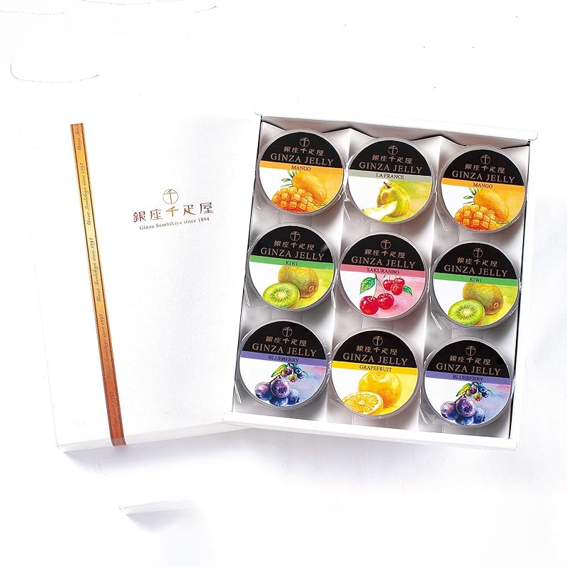 

подарочное желе Patisserie Ginza Sembikiya Ginza Jelly B (9 штук)