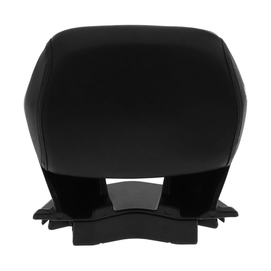 PU Leather Motorcycle Rear Backrest Pad Cushion Black Fit for Yamaha Nmax155 2020