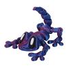 3D Printed Gecko Toy Magnetic Articulated House Lizard Figurine Animal Fidget Toy for Refrigerator Magnet Computer Monitor Decor