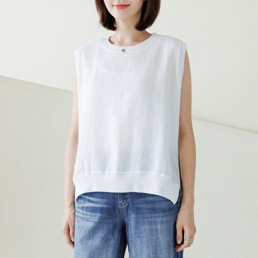 Dedra Linen Sleeveless Tbf3272