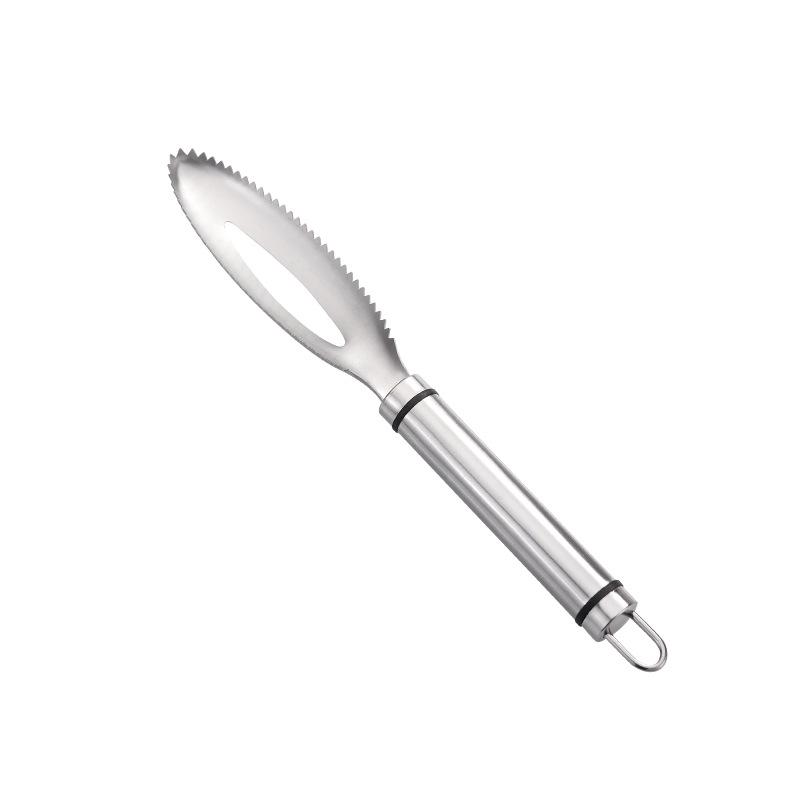 Stainless Steel Fish Scale Scraper & Descaling Brush