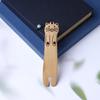 Retro Solid Wood Cat Bookmark Gift Box - Exquisite Literary Cartoon Design