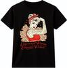 Camiseta Pin Up Girl Retro Vintage Rockabilly Chica Poderosa Regalo Divertido Camiseta Gráfica