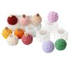 3D Rose Lily Flower Ball Series Silicone Mold DIY Gypsum Aromatherapy Candles Making Mould  Home Decor Valentine's Day Gifts