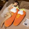 New Carrot Strawberry Rabbit Plush Toys Cozy Soft Big Size Cartoon Throw Pillow Soothing Sleeping Companion Cute Home Decor