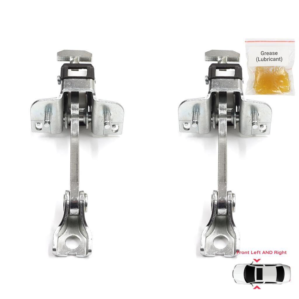 BDP714-1 2 Pieces Front Left AND Right Door Hinge Stop Check Strap Limiter for Vauxhall Opel Vectra C Signum 2003-2008 5160245