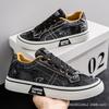 Summer Men'S Canvas Footwear Comfortable Low Cut Sports And Leisure Board Shoes Durable Lightweight Single Shoes Sneaker 48Size