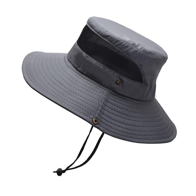 Rainproof Sun Hat Men and Women Sun Hat Bucket Hat Fashion Versatile Anti-ultraviolet Camping Fishing Fisherman Hat Men