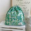 Lightweight Floral Drawstring Bag Reusable Floral Print Gift Bag  Birthday Party Favors